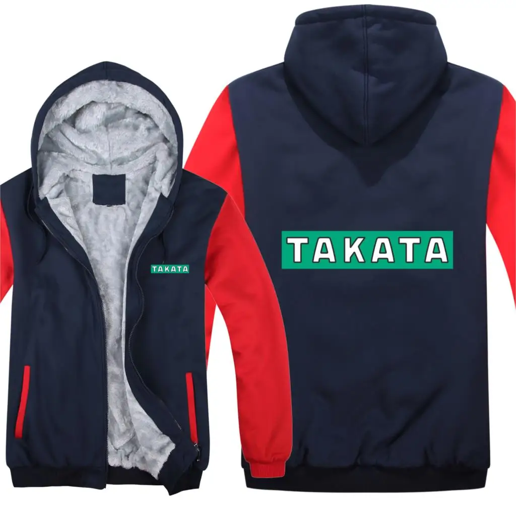 Зимние спортивные толстовки Takata, мужское модное пальто, пуловер, шерстяная куртка с подкладкой, спортивные толстовки Takata, худи, HS-092