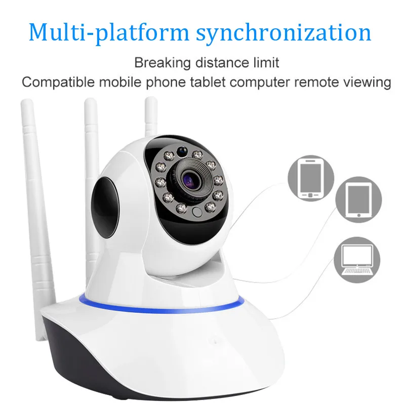 1080P HD IP Wireless Camera Home Security Camera Night Vision Baby Monitor CCTV Camera Wifi Smart Alarm infrared Indoor Camera