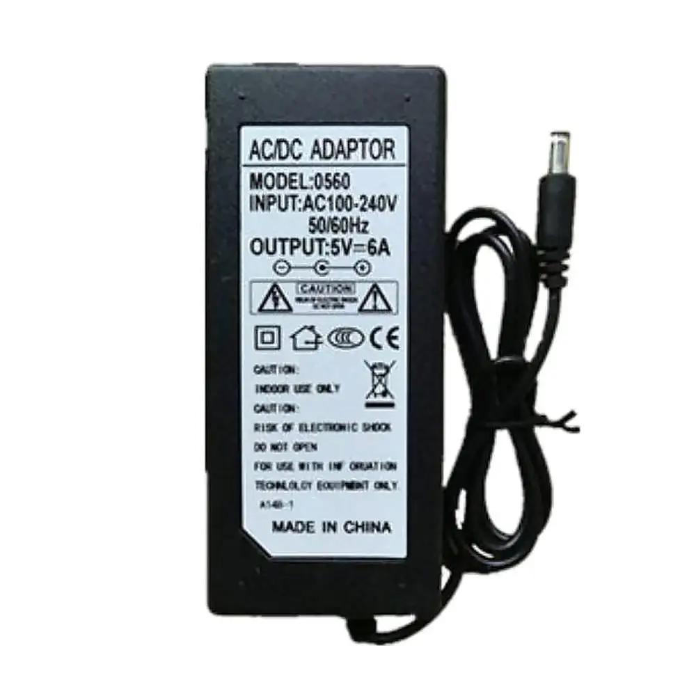 Адаптер питания AC220V в DC5V источник питания 5A 6A 8A 10A светодиодный светильник Бар адаптер Мониторинг питания Великобритания