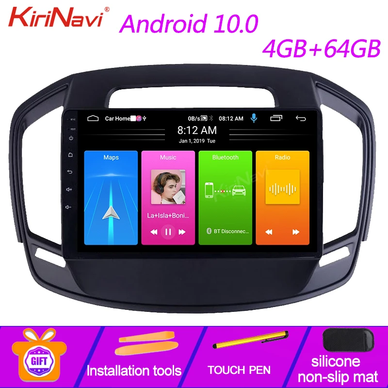KiriNavi Android 10 0 Автомобильный мультимедийный видеоплеер для Buick Regal Opel Insignia радио GPS