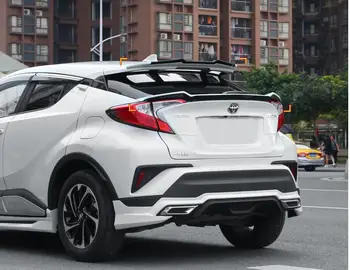 

ABS Car Rear Wing Trunk Lip Spoiler For TOYOTA C-HR CHR 2018 2019 2020