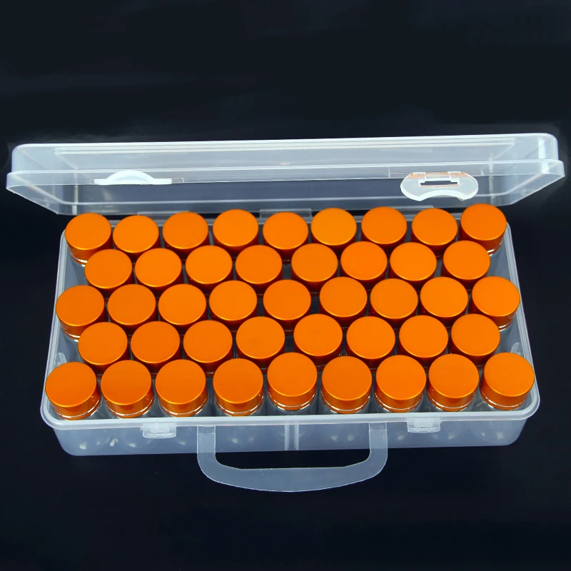 

43 Grids Diamond Painting Accessories Container Box DIY Diamant Embroidery Mosaic Tools Bead Transparent Plastic Drill Storage
