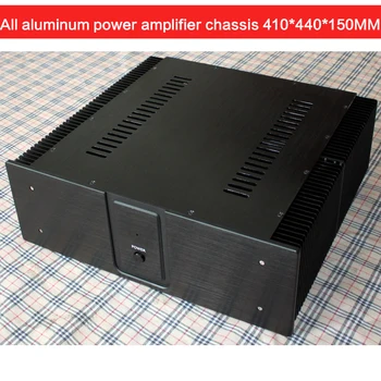 

All-aluminum Power Amplifier Chassis A30 Rear-stage Case Small A Shell Power Box Amplifier Enclosure with Radiator 410*440*150MM