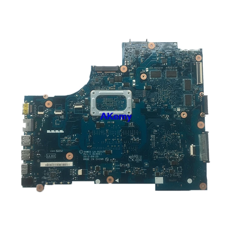 Материнская плата для ноутбука dell inspiron 3521 5521 V2521 LA-9101P CN-00P55V 00P55V 0P55V с процессором I7-3537U и графическим процессором HD8730M 2 Гб