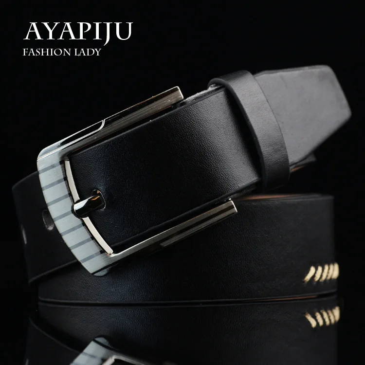 

New Needle Buckle Men Leisure Belt Cuero Ceinture Cuir Cinture Homme Fashion Belt Pasek Do Spodni Damski Ceinture Cuir Homme