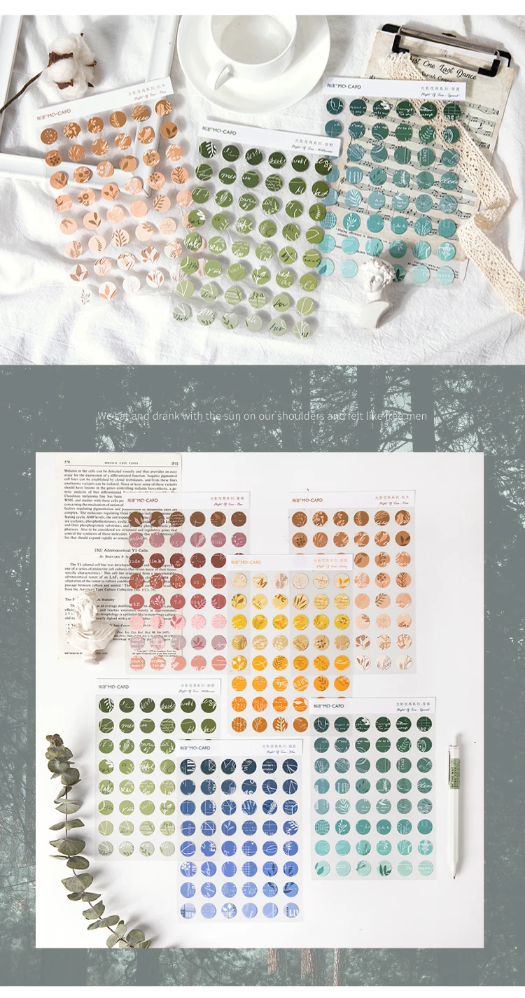 Pacotes Lote Meia-noite Orquídea Série Papelaria Adesivo Criativo Decoração Faça Você Mesmo Papel 12 - 11 12 pacotes lote meia-noite orquídea série papelaria