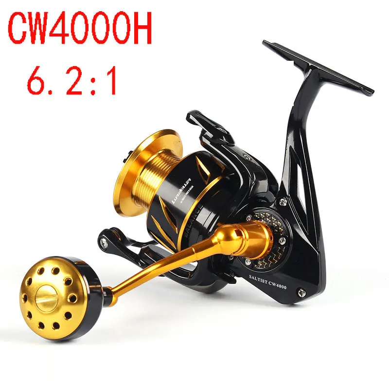 CW4000H HIGH SPEED Сделано в Японии, Lurekiller Saltist CW3000-CW10000 спиннинговая отжимная катушка, спиннинговая катушка 10BB, катушка из сплава 35kgs drag power - Цвет: CW4000H HIGH SPEED
