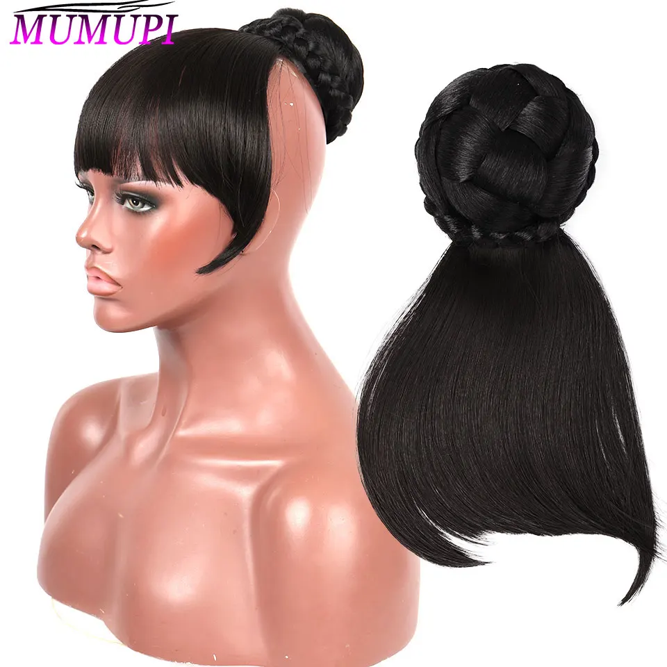 

MUMUPI afro Bangs Clip In Bangs Front Neat Bangs Fringe Hair Women Clip In Hair clip Extension on hair accessories fake hair