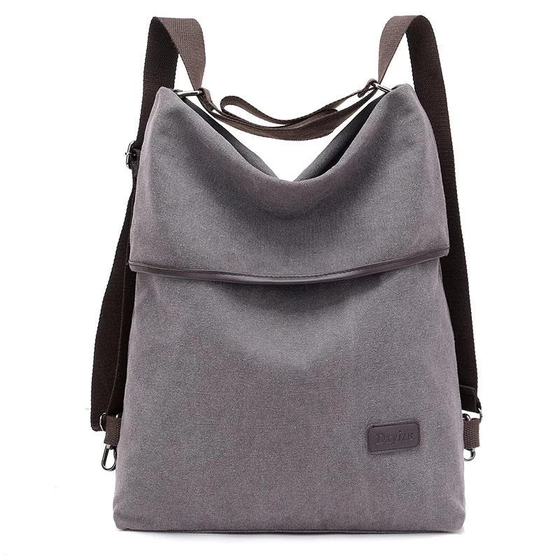 

Weysfor Women Canvas Backpack Fashion Shoulder Bag Waterproof Anti Theft Travel Backpack School Bag for Teenage Girls Rucksacks