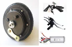 6,5 "400 Вт 48 в барабан brakebrushless Электрический Ступица колеса мотор 2 колеса электрический скутер Мотор Комплект моторного колеса