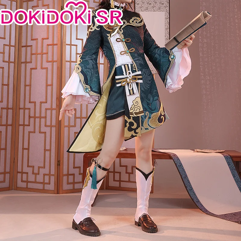 PRE-SALE докидоки-SR игра Genshin Impact Косплей Костюм Xingqiu Xing Qiu | Тематическая одежда и