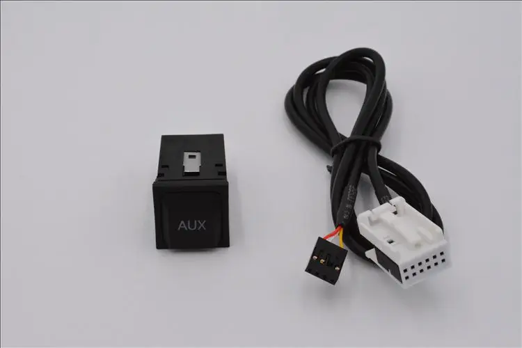 Автомобильный AUX адаптер RCD510 RNS510 RNS315 RCD310 RCD300 аудиокабель переключатель вилка для