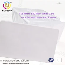 Mfare 1k iso14443a clone mfs50 qualidade superior 13.56mhz hf ic smart nfc cartão de proximidade rfid microchip para impressora de cartões