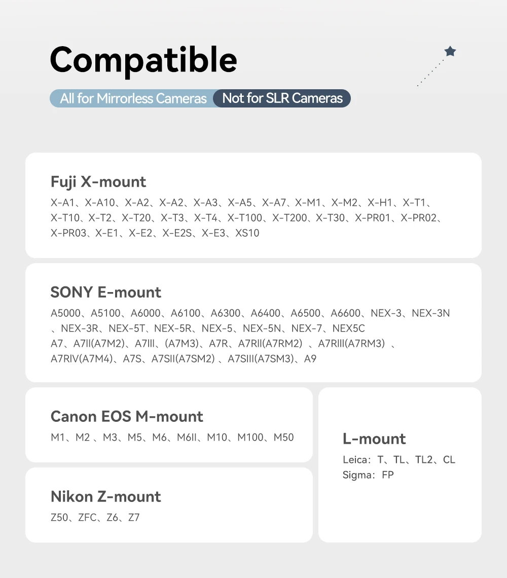 TTArtisan F2 Fisheye APS-C Lens L Mount Leica T TL CL Sigma