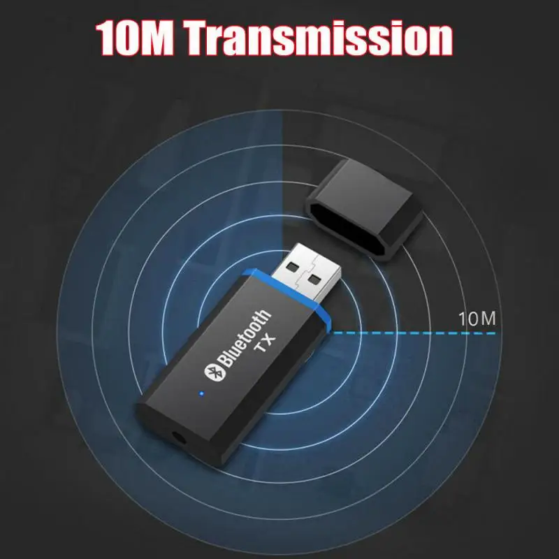 2020 Новый USB RCA AUX 3 5 мм разъем Bluetooth 0 приемник с микрофоном стерео беспроводной