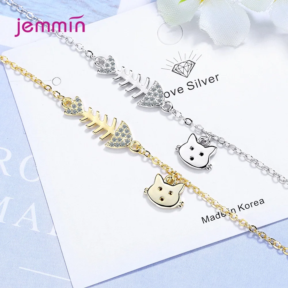 Dainty Handmade Sterling Silver Cat Bracelet Gift for Cat Lovers Cat Jewelry  for Cat Lovers Adjustable Bracelet Mother's Day Gift - Etsy