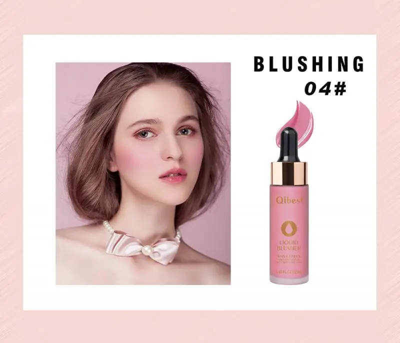 QIBEST 6 Color Natural Repair Nude Makeup Moisturizing Brighten Complexion Blush Concealer Makeup Cosmetics Professional TSLM1