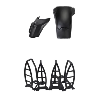 

1 Set Motorcycle Rear Front Fender Mudguard Protect Cover Kit & 2 Pair Motorcycle Front and Rear Turn Signal