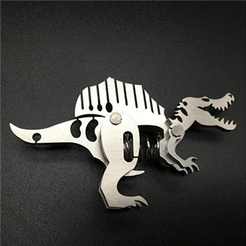 

DIY Stainless Steel Puzzle Model Kit Metal Mini Assembly Jigsaw Crafts Model Building Kits - Small Dinosaur