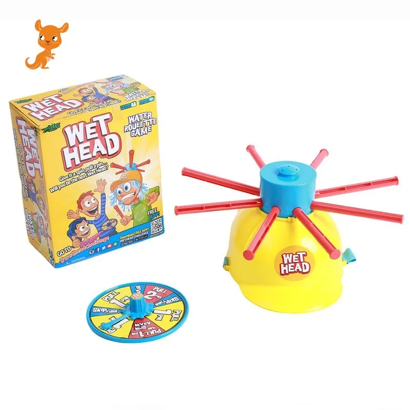 2020 головной убор с влажной головой забавная голова испытанием игрушка водная