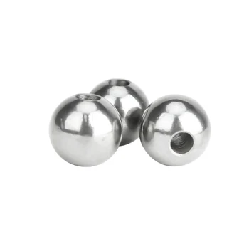 

2pcs M20 M22 M25 Stainless steel solid drilling hole steels ball through holes smooth sphere perforated balls