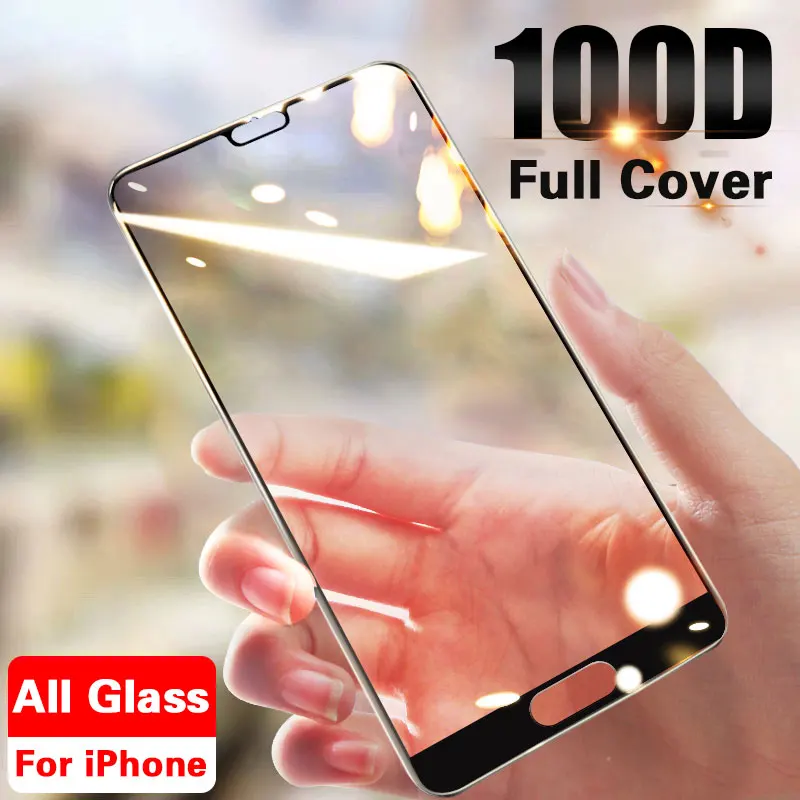 100D полное покрытие из закаленного стекла для huawei P20 Lite Защита экрана для Honor 20 10 Lite 20 Pro V10 V20 Защитная стеклянная пленка