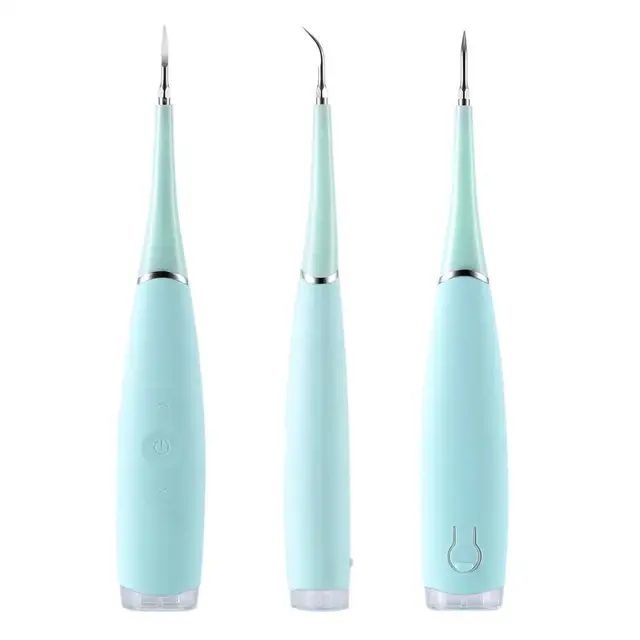 English box pack electric sonic dental scaler tooth calculus remover tooth stains tartar tool dentist teeth whitening toothbrush