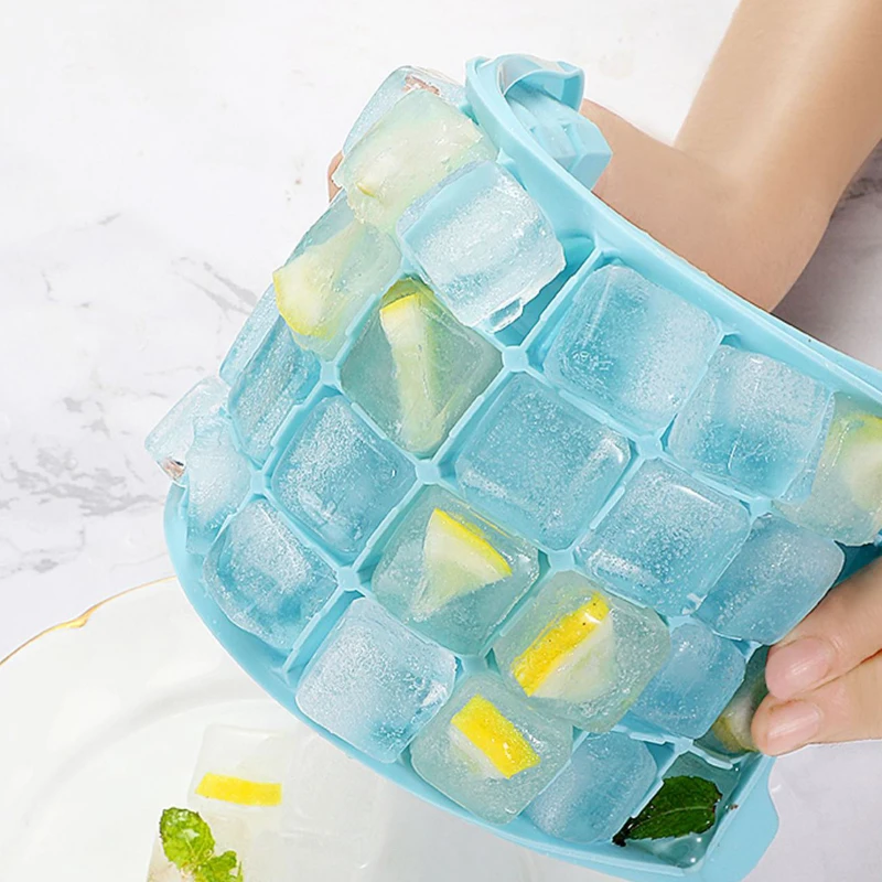 Mold Ice-Cube-Tray Flower Silicone Cake Kitten-Shape 24-Grids Bear Large Fruit Rose Fresh