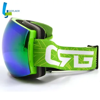 

6 Colors Ski Goggles with 100% UV400 Protection Anti-fog Snowboard Goggles for Men Women Motorcycle