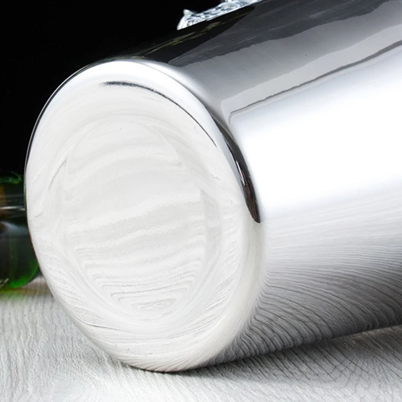 Новое ведро для льда 3л из нержавеющей стали вина охладитель бутылок пива