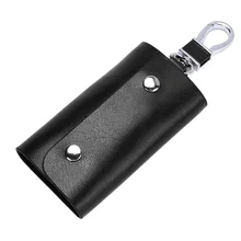 Стиль напрямую от производителя, натуральной кожи, Воловья кожа, Мужская поясная подвесная сумка для ключей, женская модная большая емкость