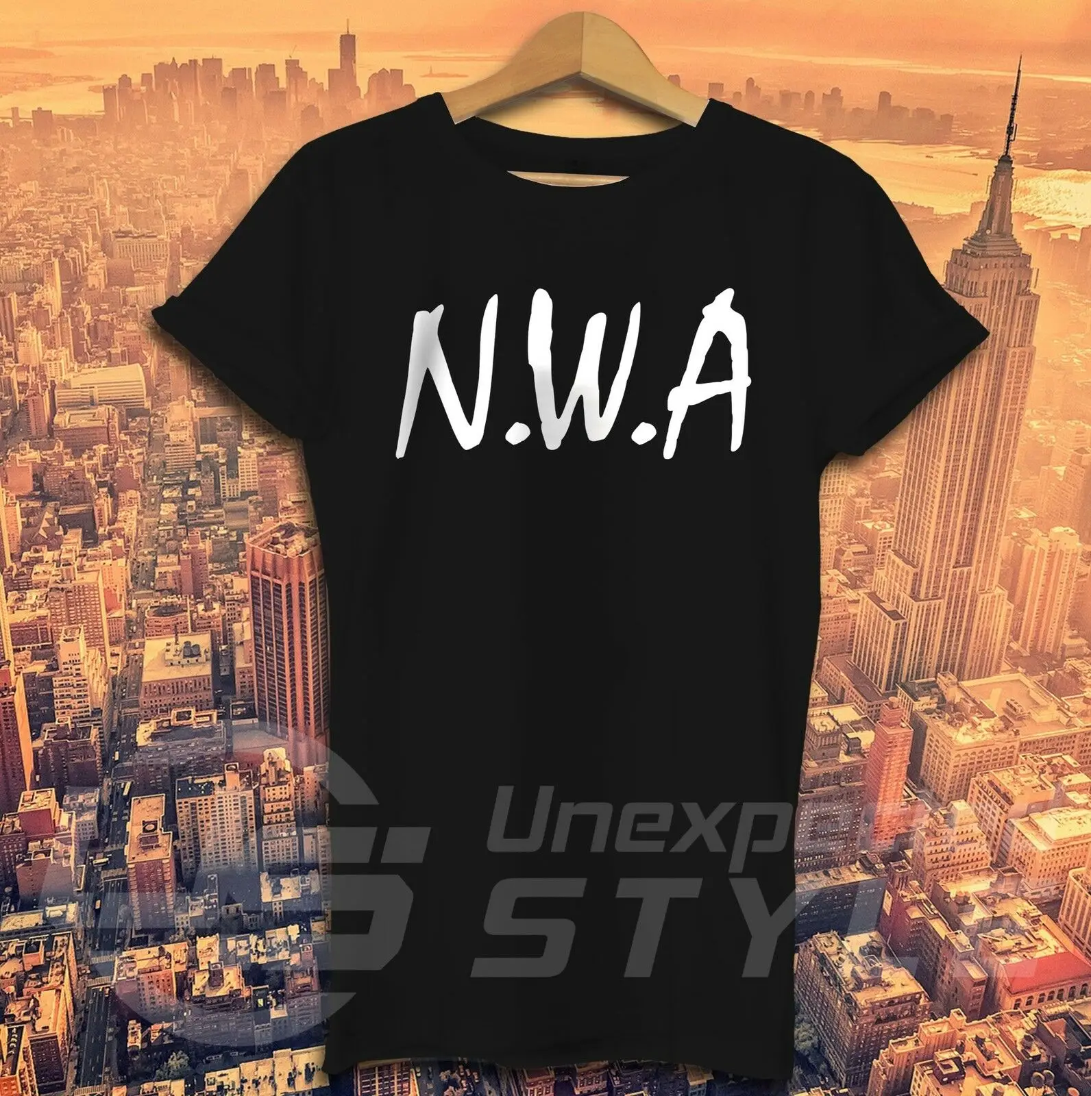 Футболка NWA Straight Outta Compton Eazye Ice Cube Dr Dre хип хоп Rap 90s|Футболки| |