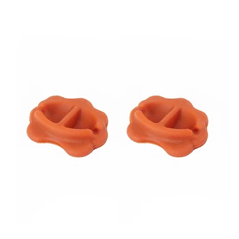 

2 Pcs Rubber Erhu Sound Filter Pads for String Instrument Accessory