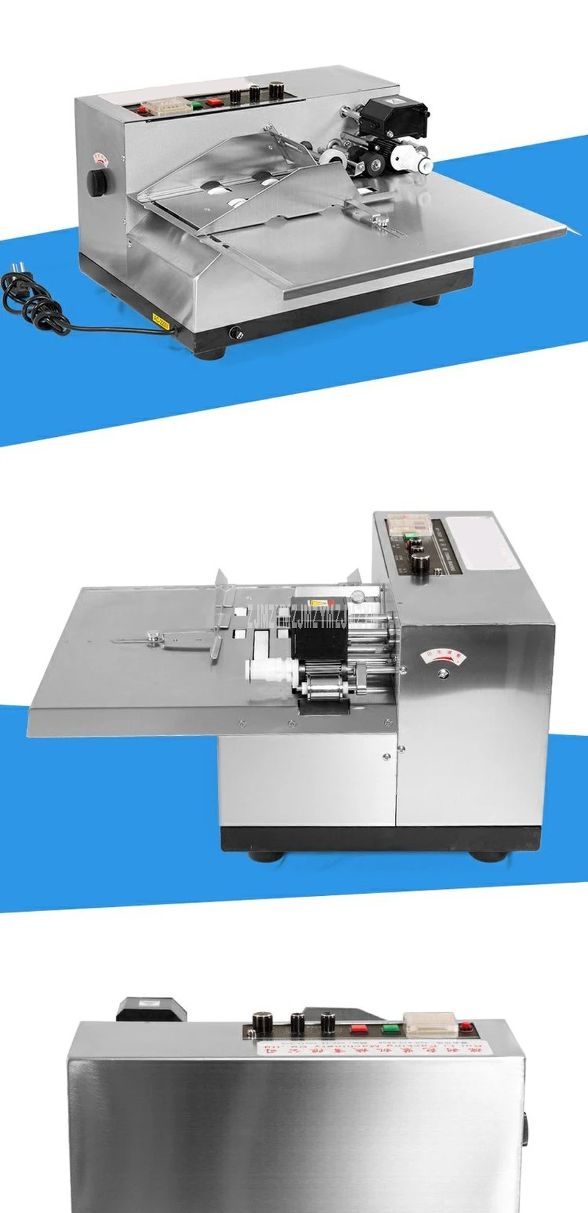 MY-380F Automatic Ink Wheel Coding Machine Stainless Steel Production Date Printer Date Printing Machine Ink Wheel Printer
