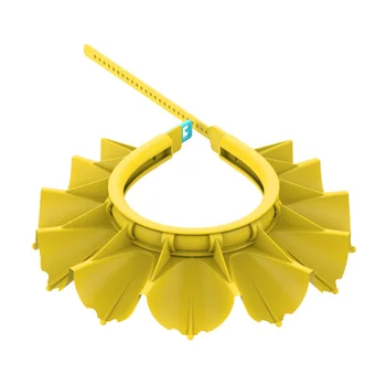 

2020 New Kids Safe Shampoo Shower Bathing Cap Bath Protect Adjustable Soft Cap for Baby Wash Hair Shield Children Bathing Hat