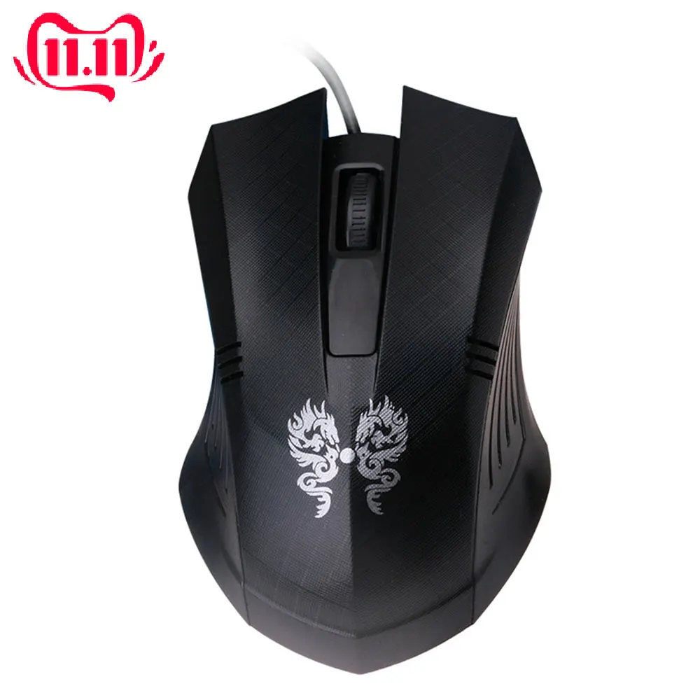 

3 Buttons Mini Wired Gaming Mouse with USB LED Optical Gamer Mice for Laptop Cmputer PC Mouse Mice for Computer Game Mice