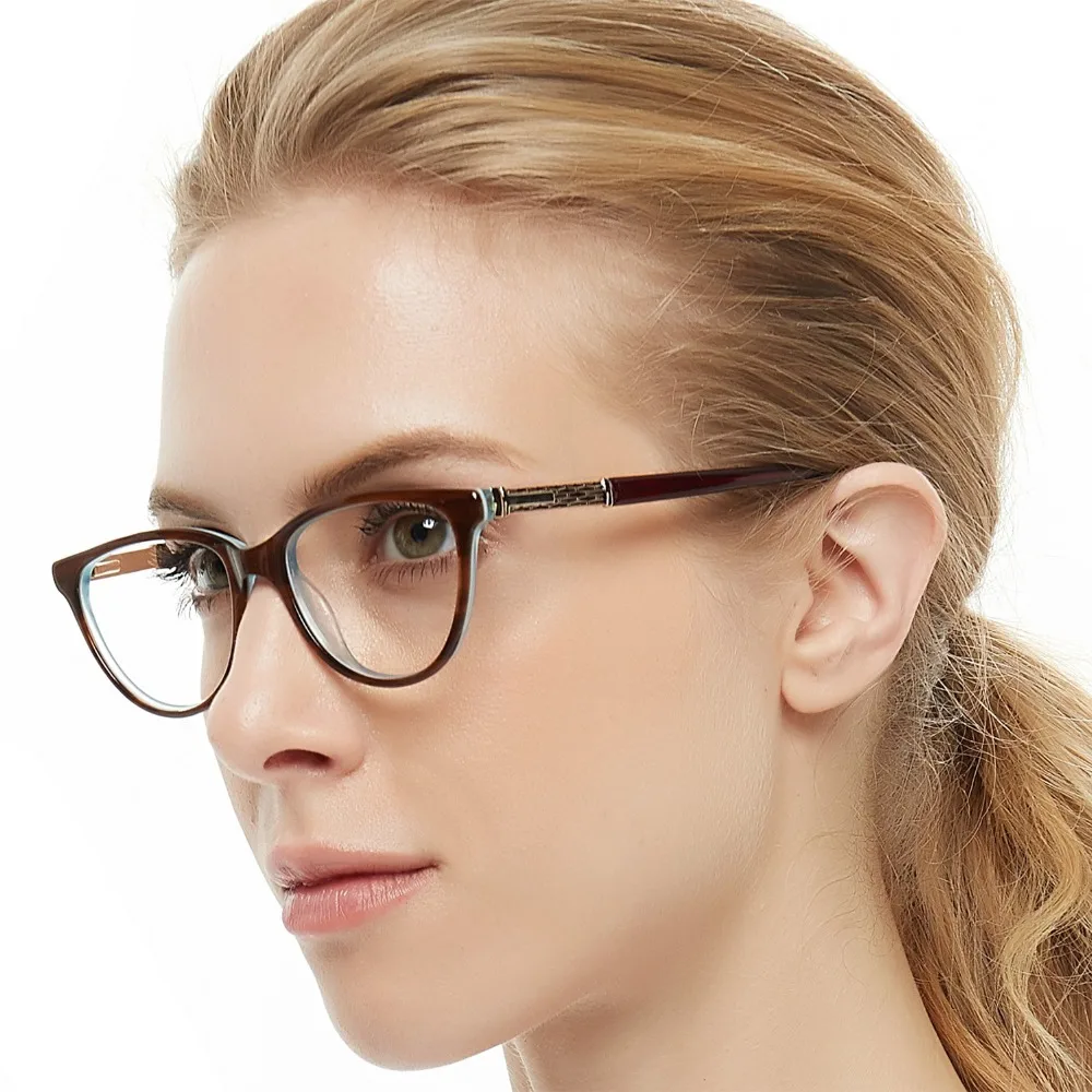 OCCI CHIARI для женщин очки Рамки очки оптические полный обод ацетат близорукость ясно солнцезащитные очки S розовый очки W-CAPRIO