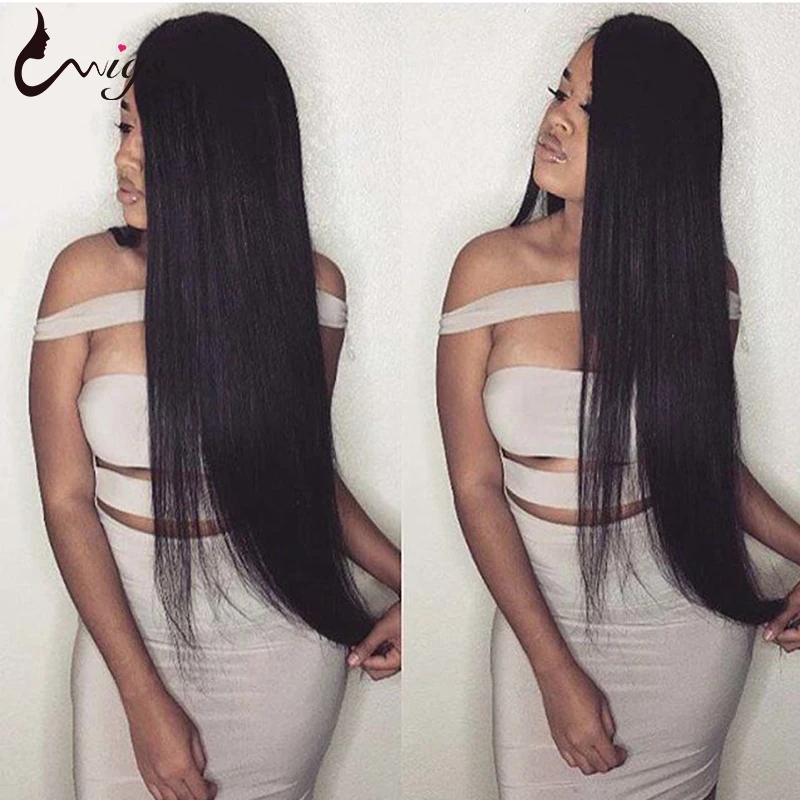 

Uwigs Long Straight Lace Front Wig 28 30 32 34 36 38 40 Inches Lace Front Human Hair Wigs Pre Plucked Brazilian Remy Wigs