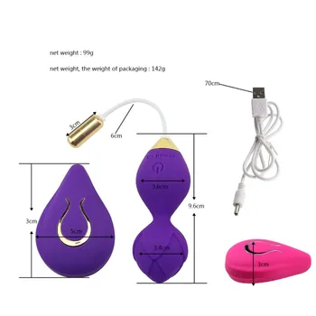 vibrating egg remote control vagina clitoral ben Wa Ball Vibrator vaginal balls kegel exercises kegel balls Sex Toys For Woman