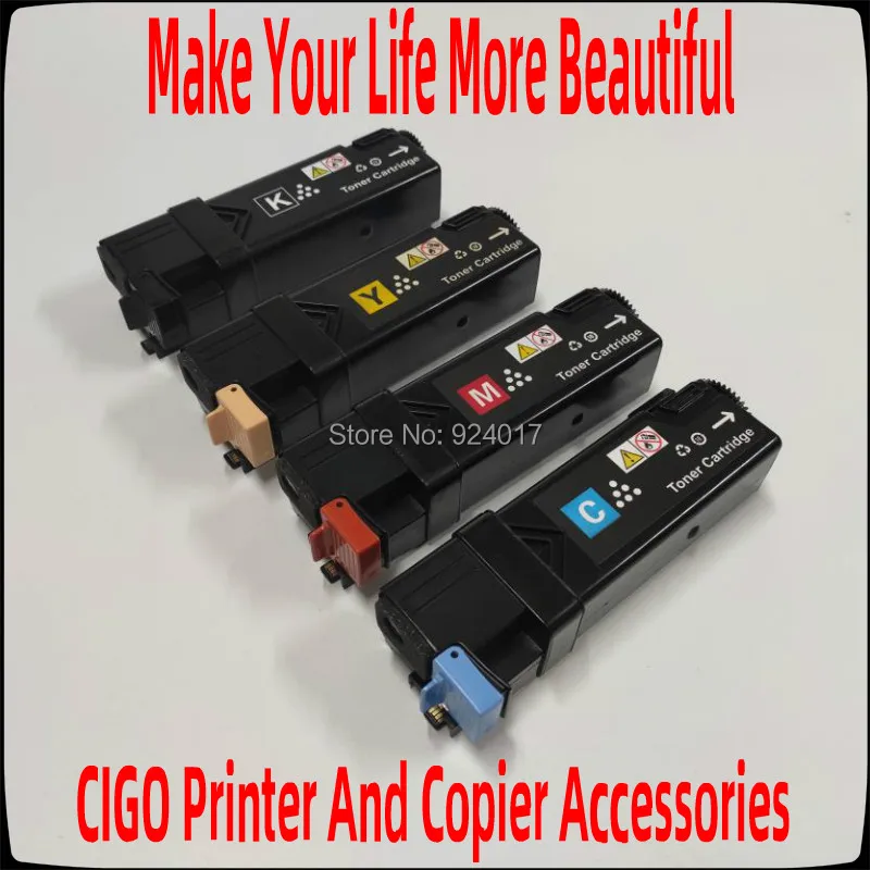 Цветной картридж с тонером для лазерного принтера Fuji Xerox Phaser 6140 6140n 6140dn картриджа 4