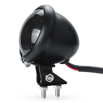 

Smoked Light Steel Motorcycle Housing Lens 12V 3 Wires LED Rear For Harley