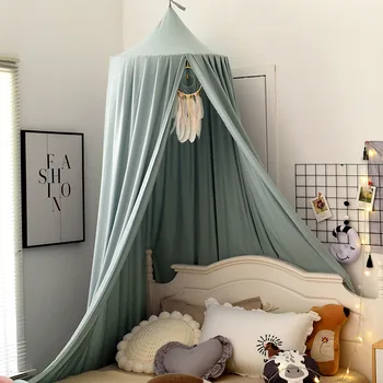 

The Nordic Dome Bed Curtain Children Windshield Baby Bed Cover Bedside Decoration Shading Nets Ceiling Bed Tent Curtains