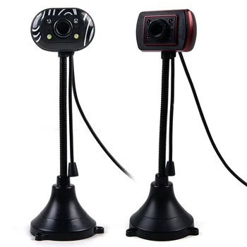 

USB 2.0 Driver-free 480P Webcam Built-in high sensitivity noise reduction Mic 5MP Laptop Computer Web Camera Random Style