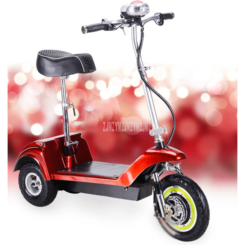  Adult Mini Foldable Electric Scooter 3 Wheel Lady Women Mini Electric Bike Bicycle Instead Of Walki