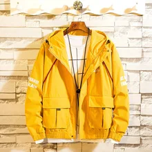 Zogaaa Мужская куртка весна осень новая Корейская Студенческая Повседневная эксцентричная одежда модный бренд оснастка мужская с капюшоном горячая распродажа