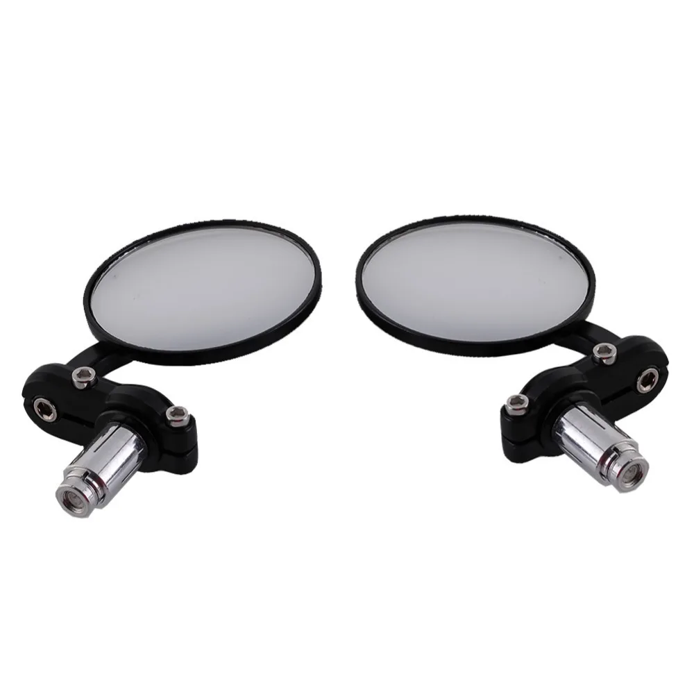 

Universal Black Motorcycle Rearview Mirrors 7/8" For Bmw Ducati Aprilia Cafe Racer Victory Triumph Daytona 675 For Cafe Racer