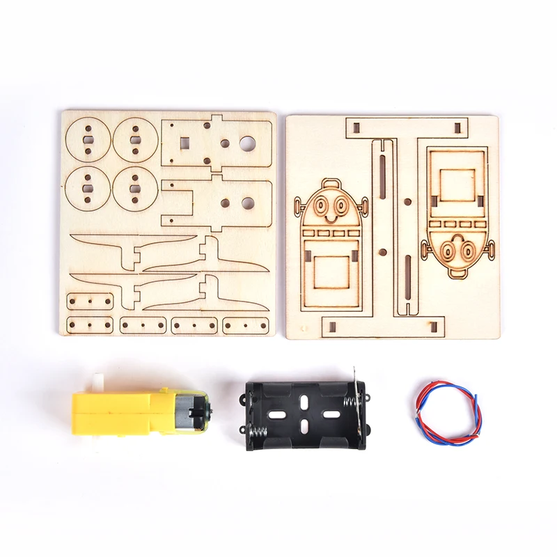 SZ паровой DIY электрический набор для сборки ходячих роботов обучающая игрушка