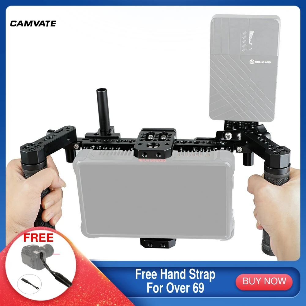 Camvate Director S Monitor Cage Rig With Rubber Handgrips Mounting Cheese Plate For 5 7 Lcd Monitor Atomos Ninja Inferno Photo Studio Accessories Aliexpress Camvate Director S Monitor Cage Rig With Rubber Handgrips Mounting Cheese Plate For 5 7 Lcd Monitor Atomos Ninja Inferno Photo Studio Accessories Aliexpress