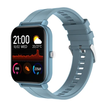 

MC28 Smart watch 1.54inch Dual Menus Heart Rate Blood Pressure Oxygen Monitor Weather Music Control Women Men SmartWatch