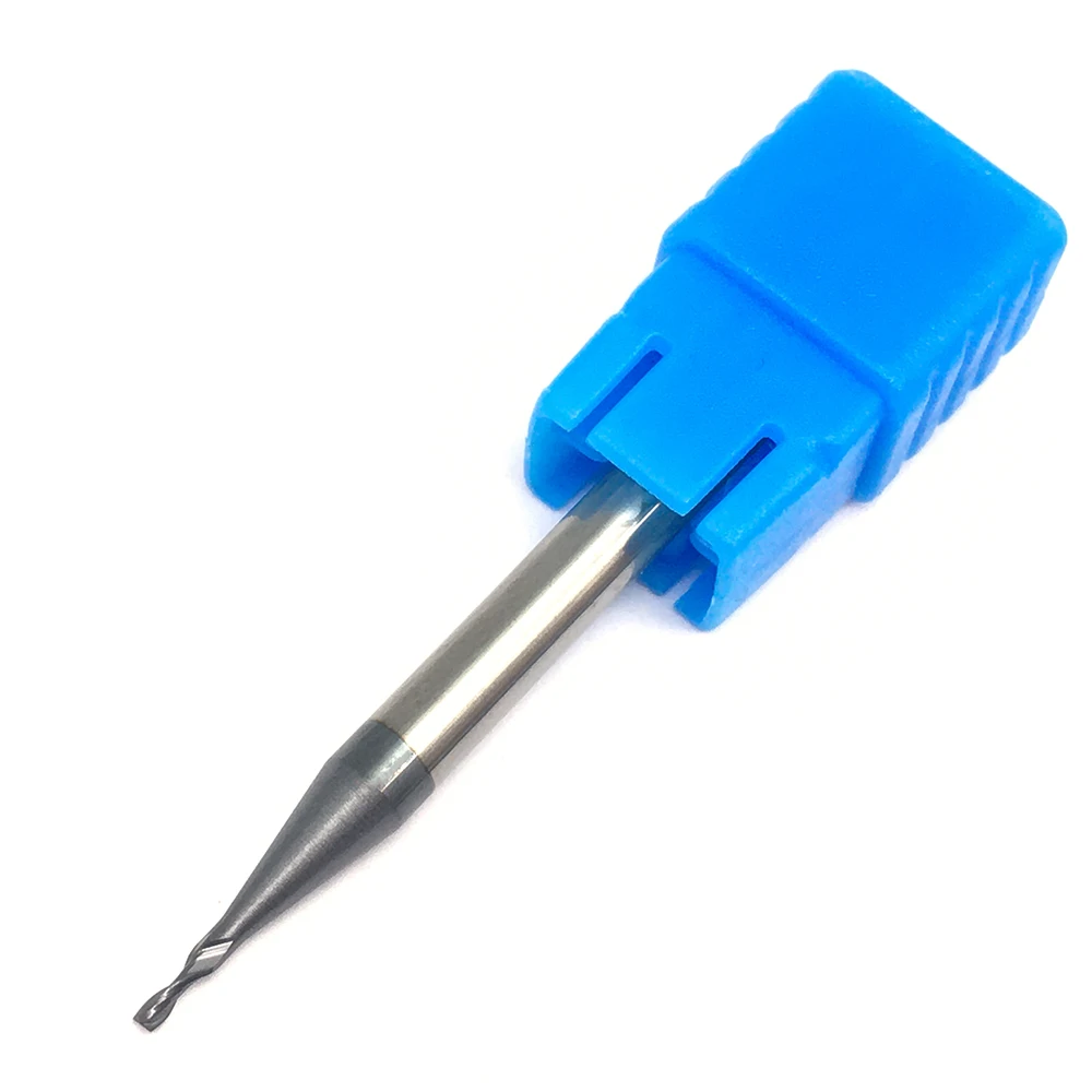 1PCS HRC50 1.0XD4X50L 2Flute Endmills Alloy Carbide Tungsten Steel Milling Cutter Milling Tools End Mill Solid Carbide Endmill